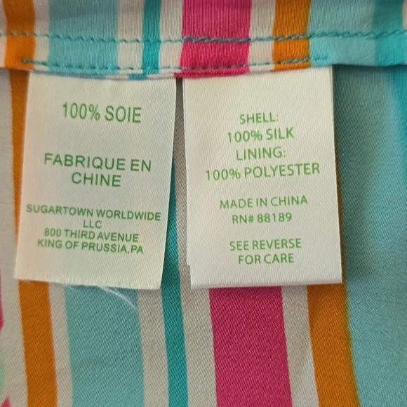 NWT XL Lilly Pulitzer strapless top - Picture 4 of 7